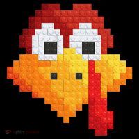Thanksgiving Master Builder Turkey Face Building Blocks Coffee Mug thumb 5