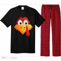 Thanksgiving Master Builder Turkey Face Building Blocks Pajama Set thumb 0
