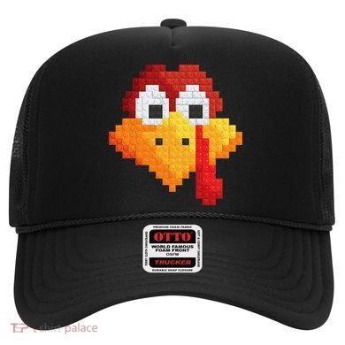 Thanksgiving Master Builder Turkey Face Building Blocks Hat