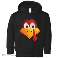 Thanksgiving Master Builder Turkey Face Building Blocks Toddler Hoodie thumb 0