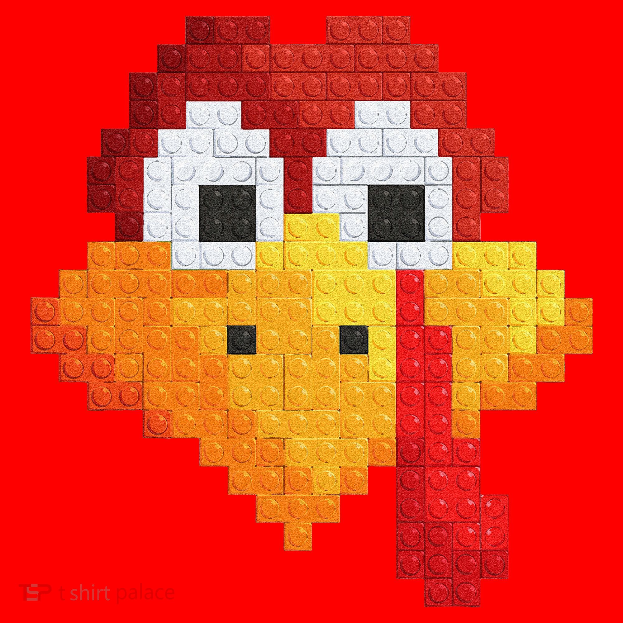 Thanksgiving Master Builder Turkey Face Building Blocks Santa Hat