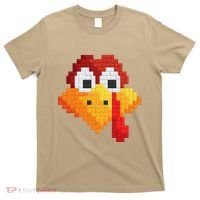 Thanksgiving Master Builder Turkey Face Building Blocks T-Shirt thumb 0