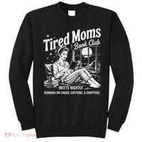 Tired Moms Book Club Reading Mom Book Lovers Mother's Day Sweatshirt thumb 0
