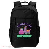 Todays My Birthday Llama Party Backpack thumb 0