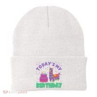 Todays My Birthday Llama Party Beanie thumb 0