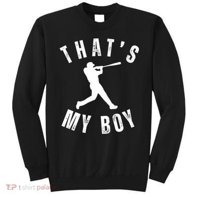 Thats My Boy Baseball Mom Cute Baseball Mom Sweatshirt