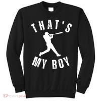 Thats My Boy Baseball Mom Cute Baseball Mom Sweatshirt thumb 0