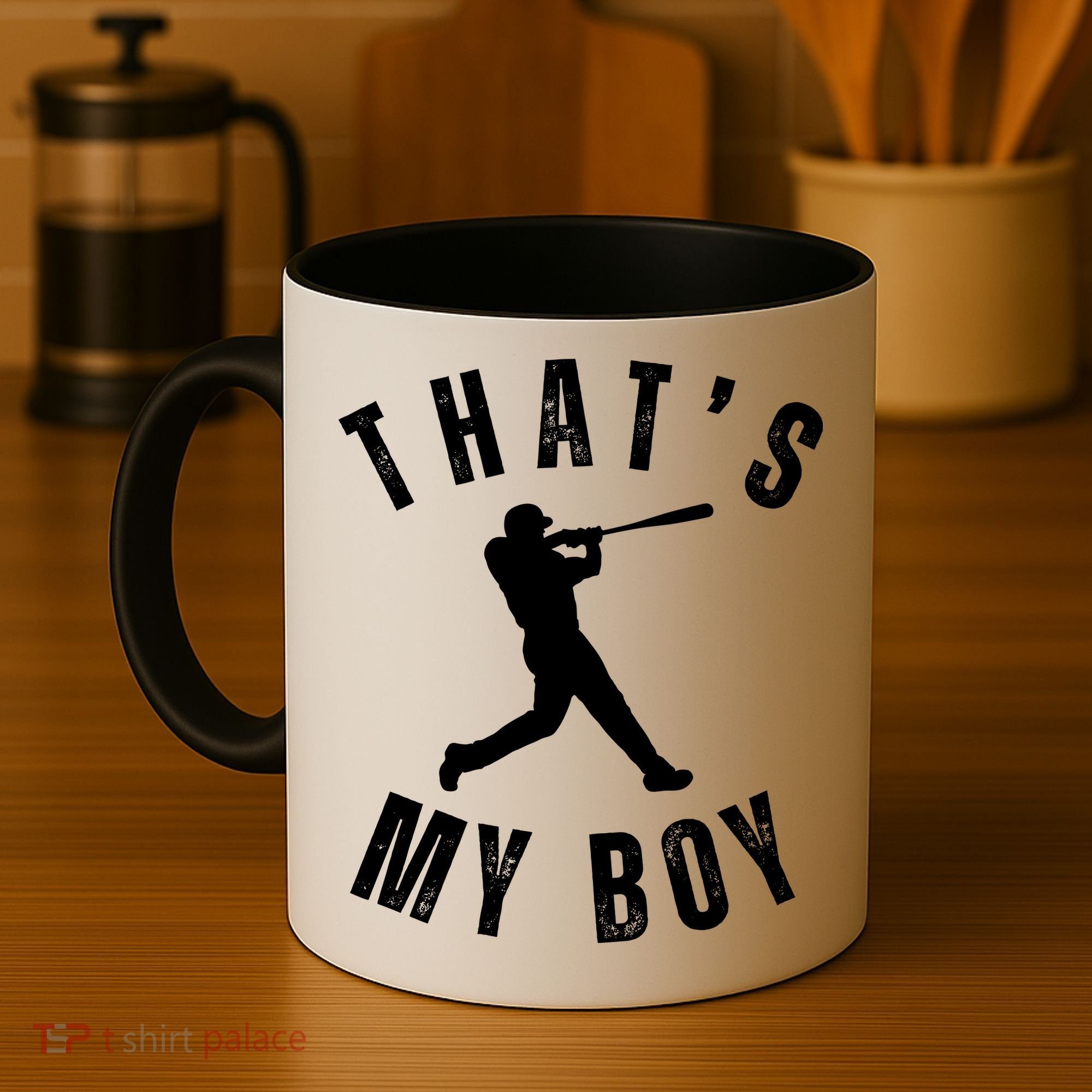 Thats My Boy Baseball Mom Cute Baseball Mom Coffee Mug
