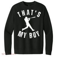 Thats My Boy Baseball Mom Cute Baseball Mom V.I.T. Fleece Crew Sweatshirt thumb 0
