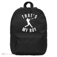 Thats My Boy Baseball Mom Cute Baseball Mom 16 in Basic Backpack thumb 0