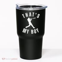 Thats My Boy Baseball Mom Cute Baseball Mom Tumbler thumb 0