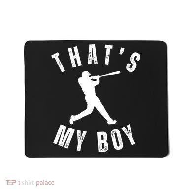 Thats My Boy Baseball Mom Cute Baseball Mom Mousepad