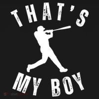 Thats My Boy Baseball Mom Cute Baseball Mom Mousepad thumb 1