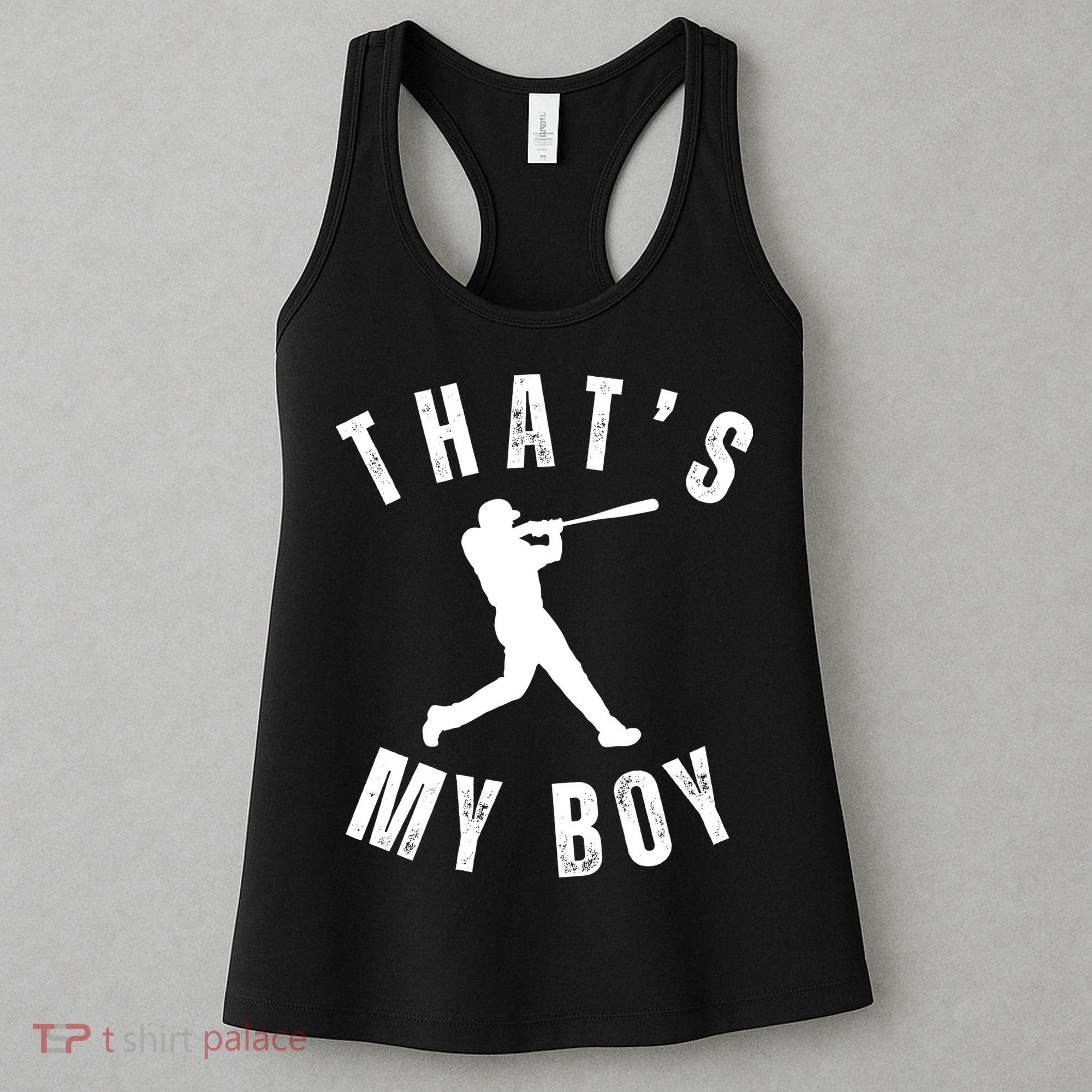 Thats My Boy Baseball Mom Cute Baseball Mom Women's Tank Top