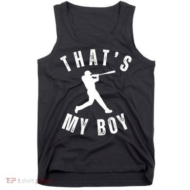 Thats My Boy Baseball Mom Cute Baseball Mom Tank Top