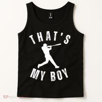 Thats My Boy Baseball Mom Cute Baseball Mom Tank Top thumb 2