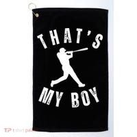 Thats My Boy Baseball Mom Cute Baseball Mom Golf Towel thumb 0