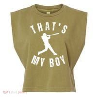 Thats My Boy Baseball Mom Cute Baseball Mom Garment-Dyed Women's Muscle Tee thumb 0