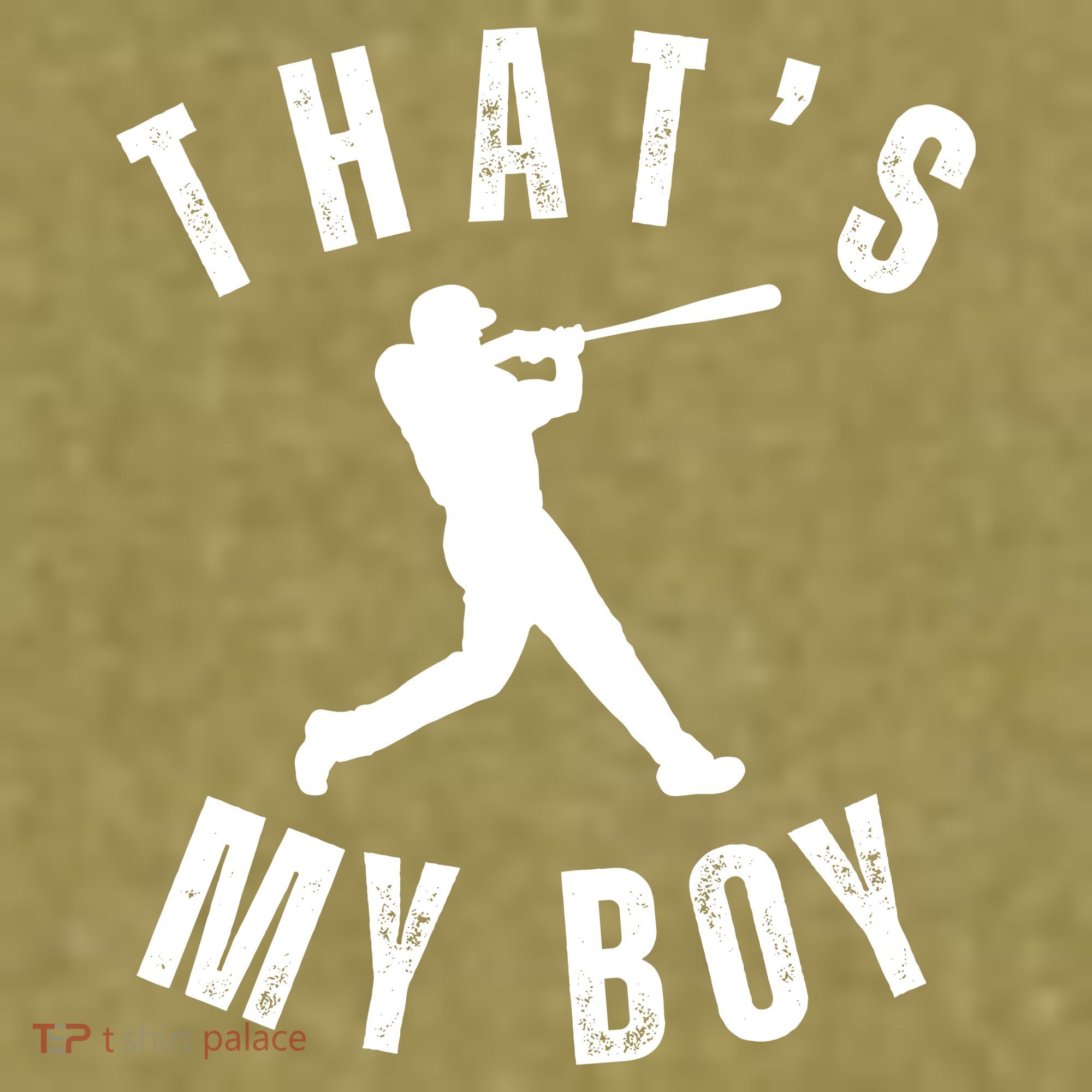 Thats My Boy Baseball Mom Cute Baseball Mom Garment-Dyed Women's Muscle Tee