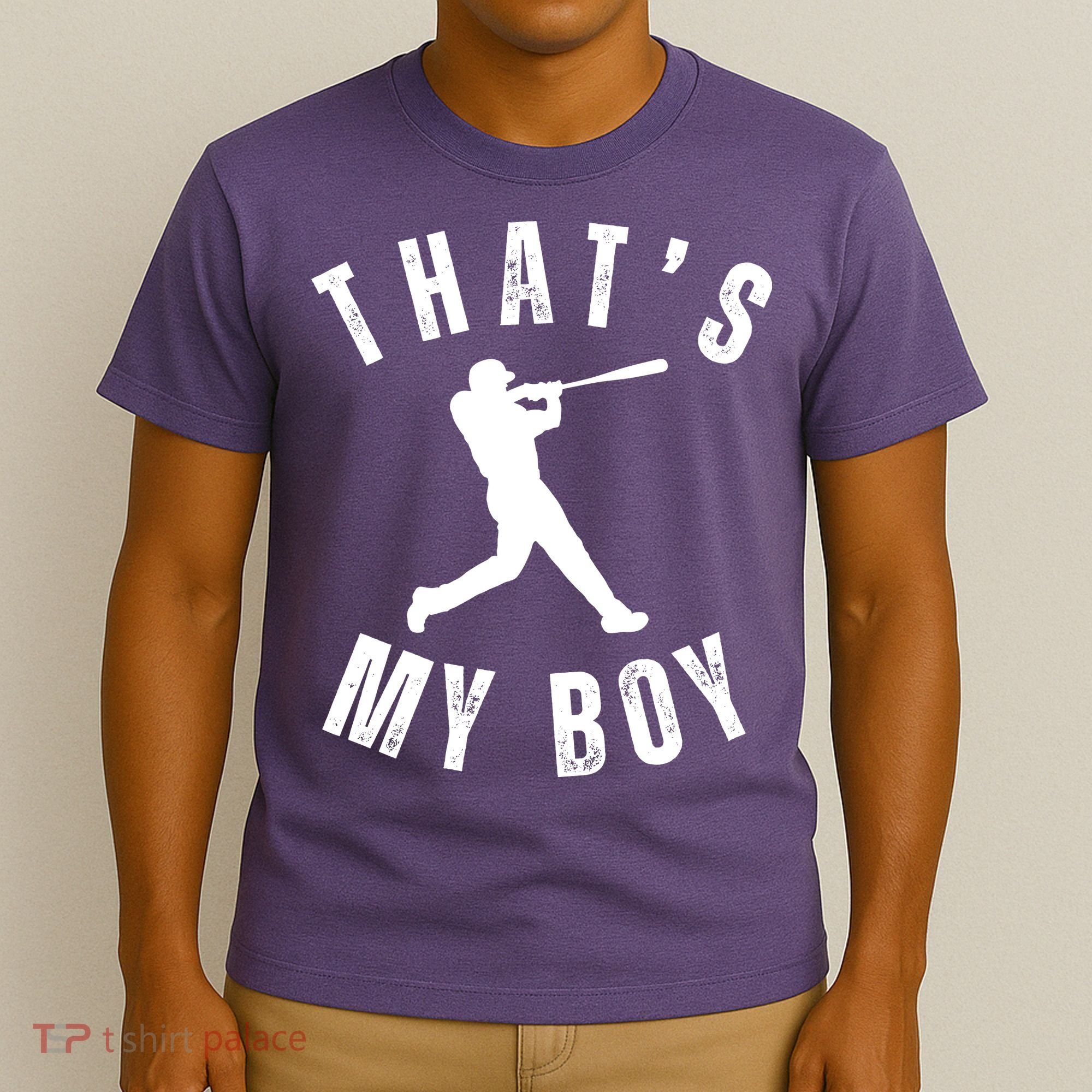 Thats My Boy Baseball Mom Cute Baseball Mom T-Shirt