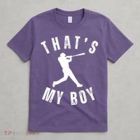 Thats My Boy Baseball Mom Cute Baseball Mom T-Shirt thumb 4