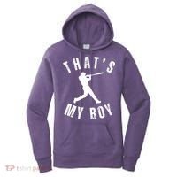 Thats My Boy Baseball Mom Cute Baseball Mom Women's Hoodie thumb 0