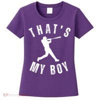Thats My Boy Baseball Mom Cute Baseball Mom Women's T-Shirt thumb 0
