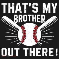 That's My Brother Out There Baseball Player Women's Tank Top thumb 5