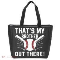 That's My Brother Out There Baseball Player Tote Bag thumb 0