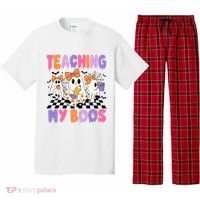 Teaching My Boos Coquette Ghost Teacher Pajama Set thumb 0