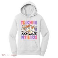 Teaching My Boos Coquette Ghost Teacher Women's Hoodie thumb 0