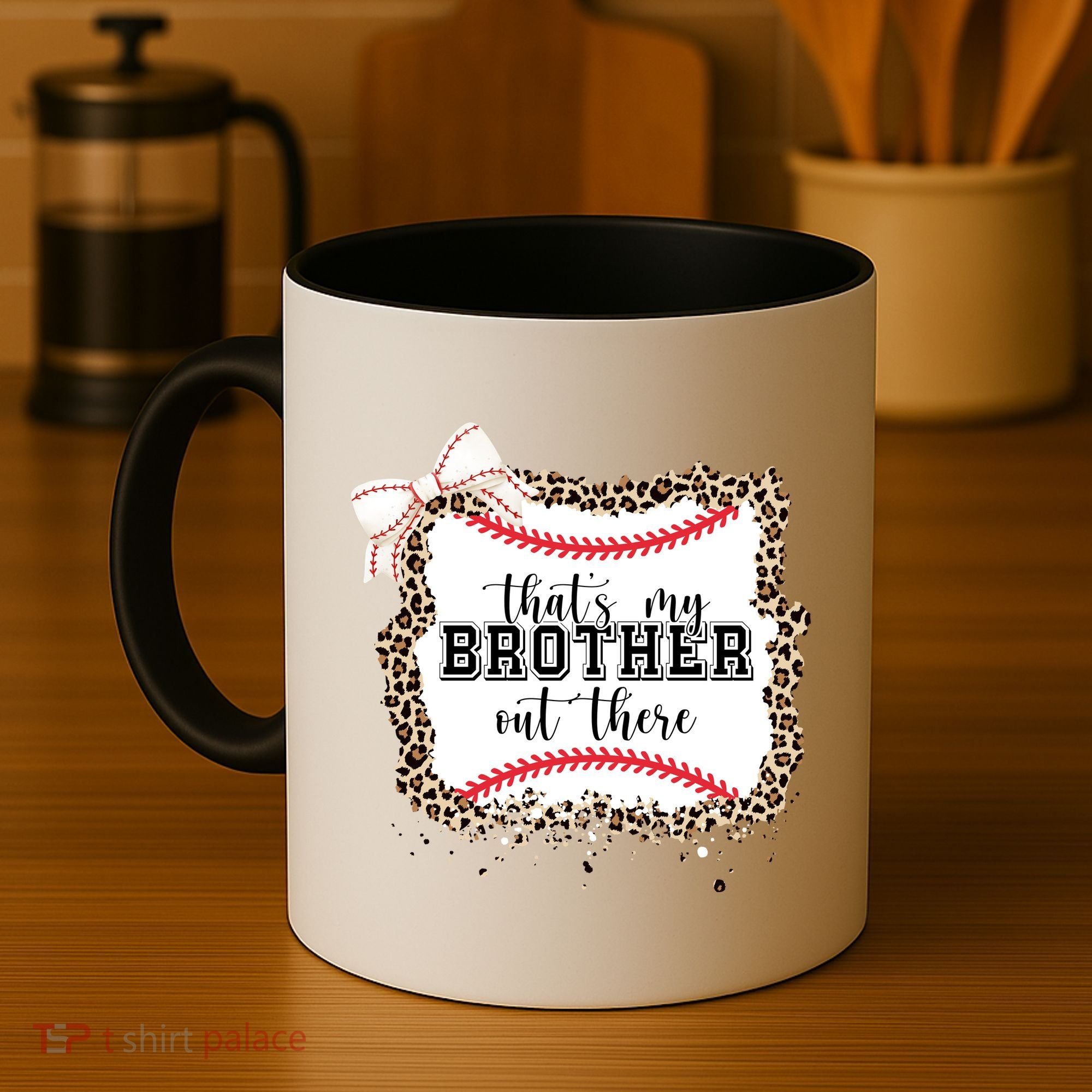 Thats My Brother Out There Cute Baseball Game Day Coffee Mug