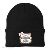 Thats My Brother Out There Cute Baseball Game Day Beanie thumb 0