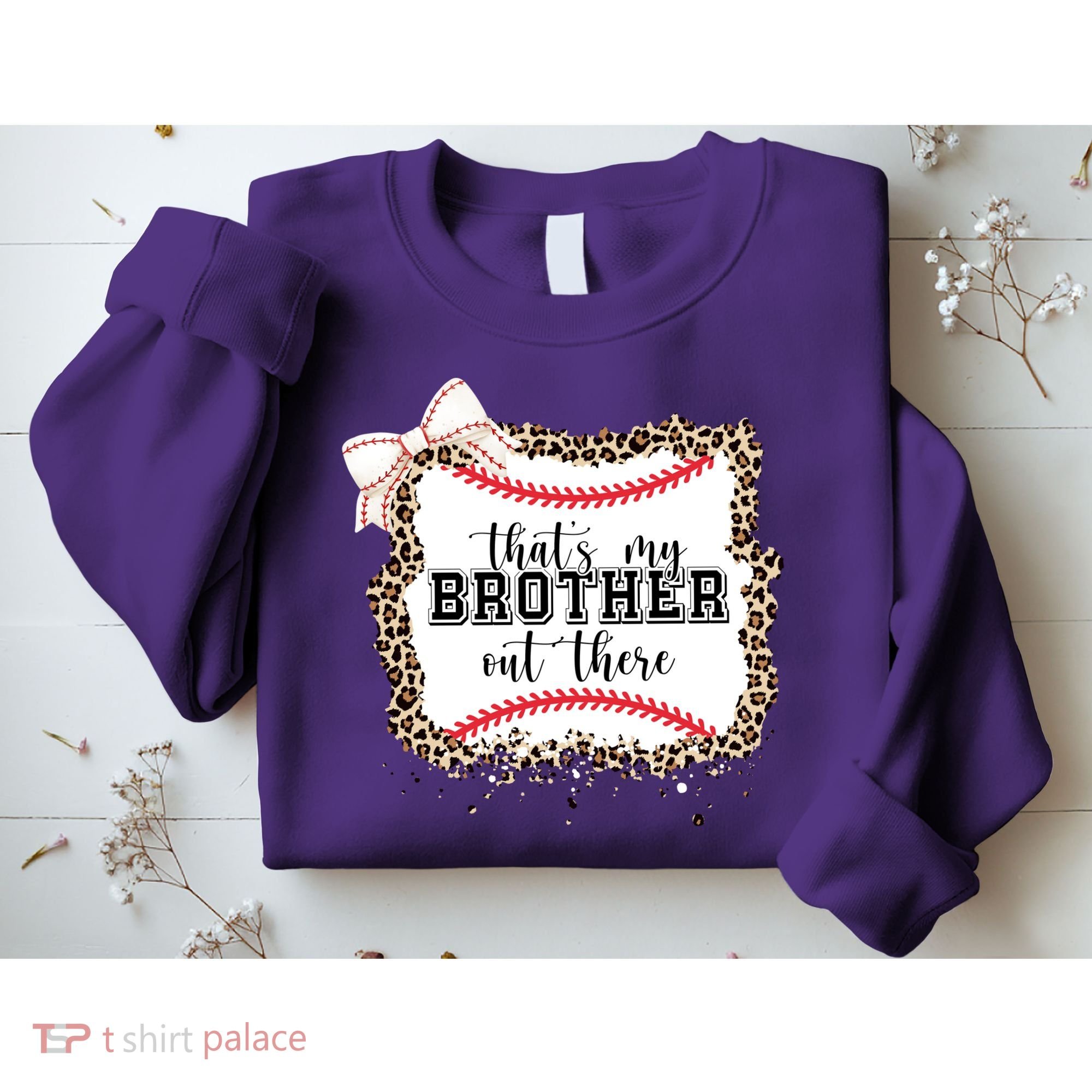 Thats My Brother Out There Cute Baseball Game Day Sweatshirt
