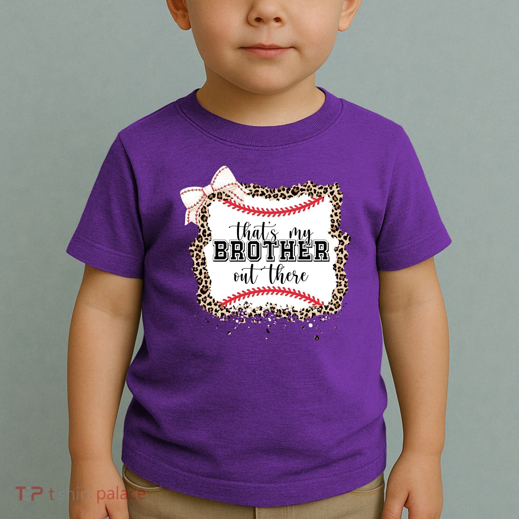 Thats My Brother Out There Cute Baseball Game Day Toddler T-Shirt