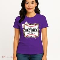 Thats My Brother Out There Cute Baseball Game Day Women's T-Shirt thumb 4