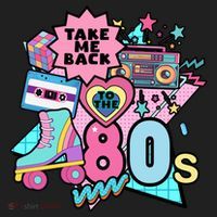 Take Me Back To The 80s Retro Women's Sweatshirt thumb 2