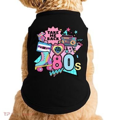 Take Me Back To The 80s Retro Doggie Tank