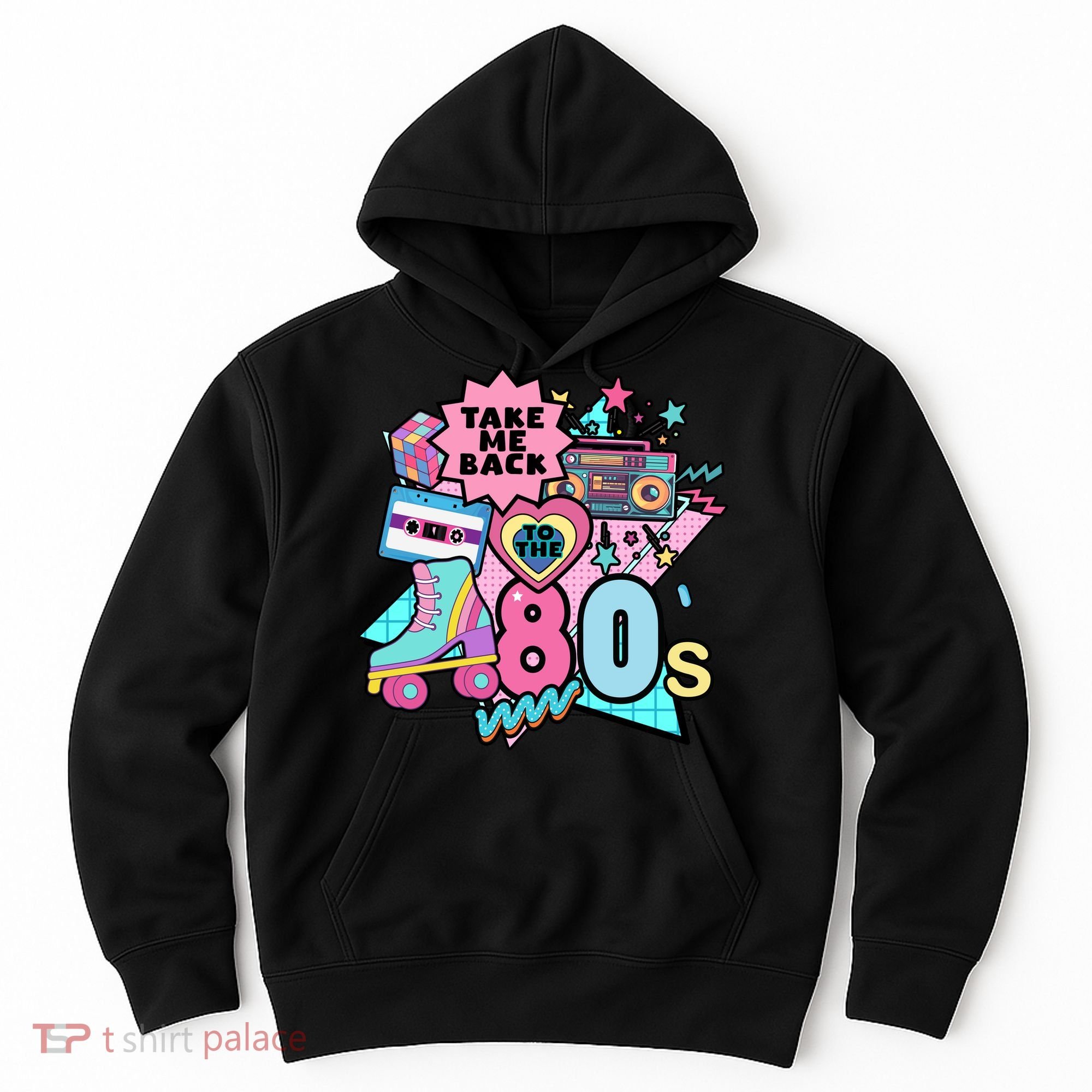 Take Me Back To The 80s Retro Hoodie