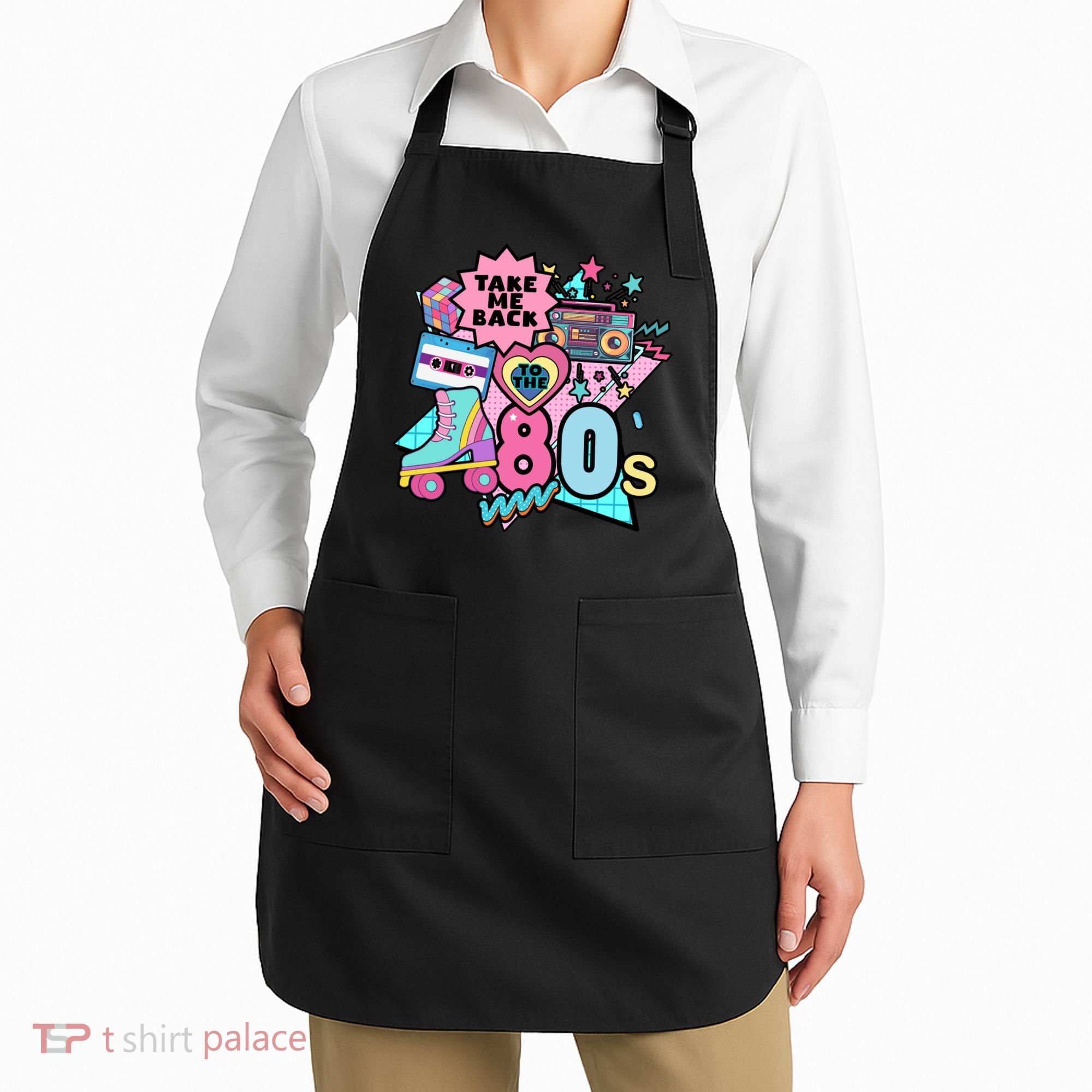 Take Me Back To The 80s Retro Apron
