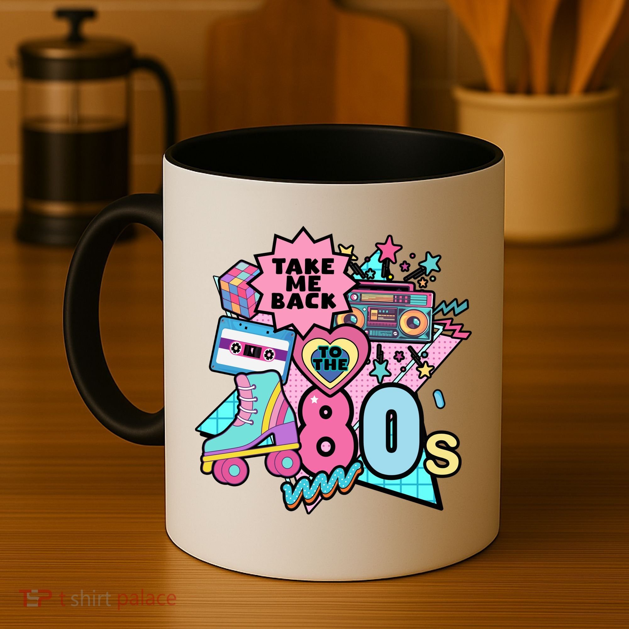 Take Me Back To The 80s Retro Coffee Mug