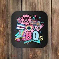 Take Me Back To The 80s Retro Coaster thumb 0