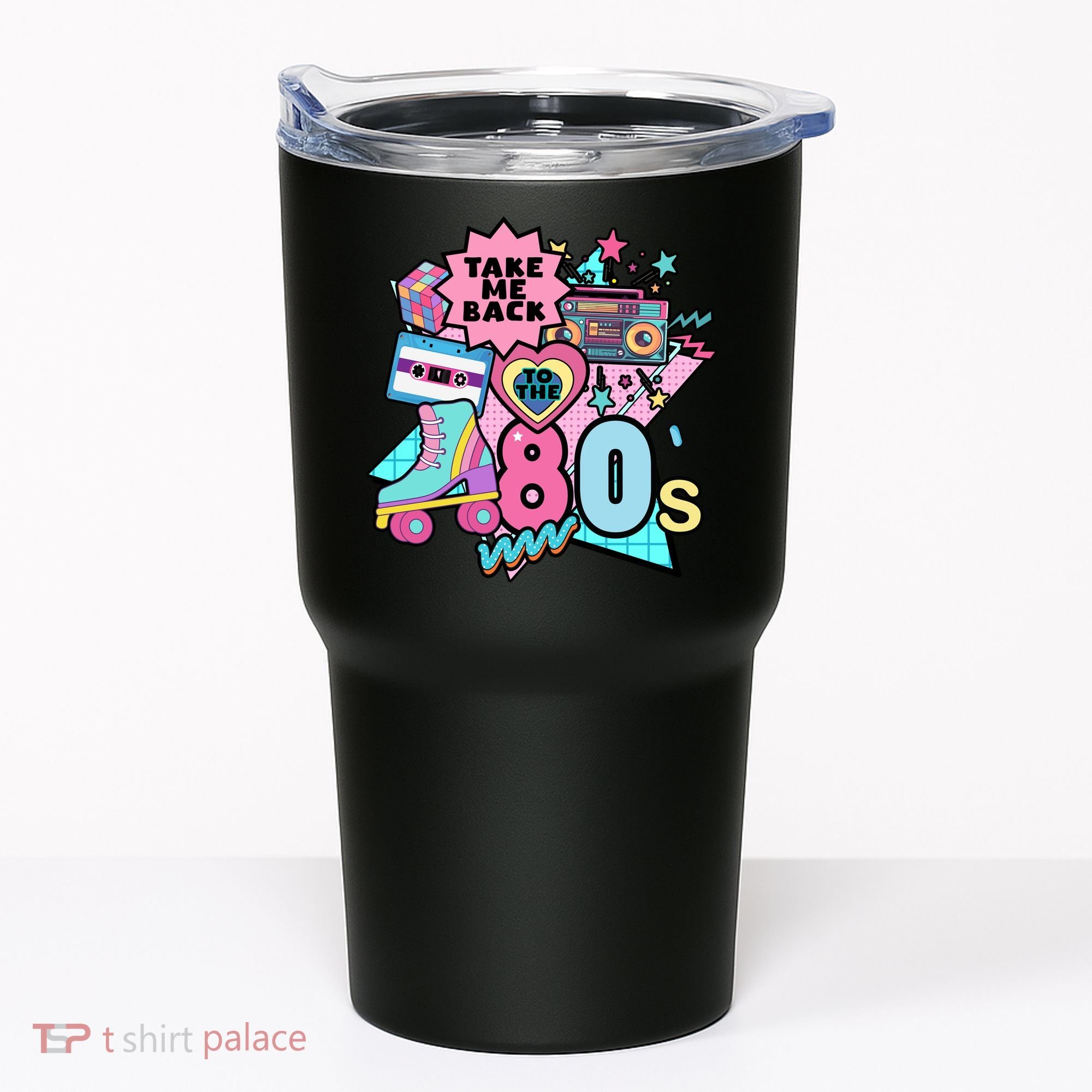 Take Me Back To The 80s Retro Tumbler
