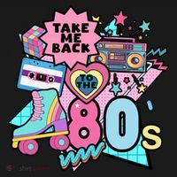 Take Me Back To The 80s Retro Ornament thumb 1
