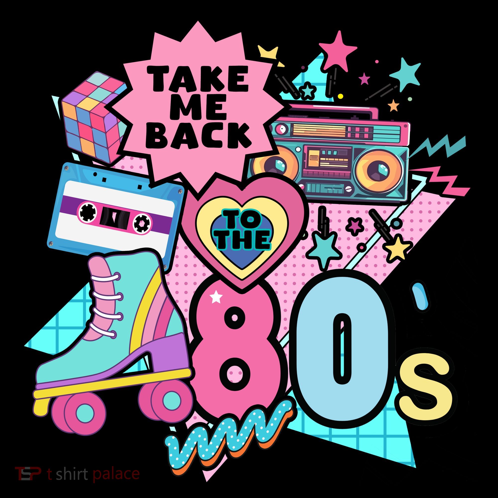 Take Me Back To The 80s Retro Baby Bodysuit