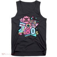 Take Me Back To The 80s Retro Tank Top thumb 0