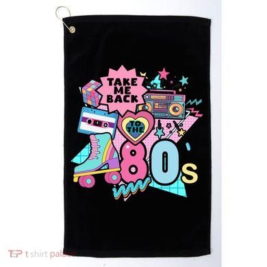 Take Me Back To The 80s Retro Golf Towel