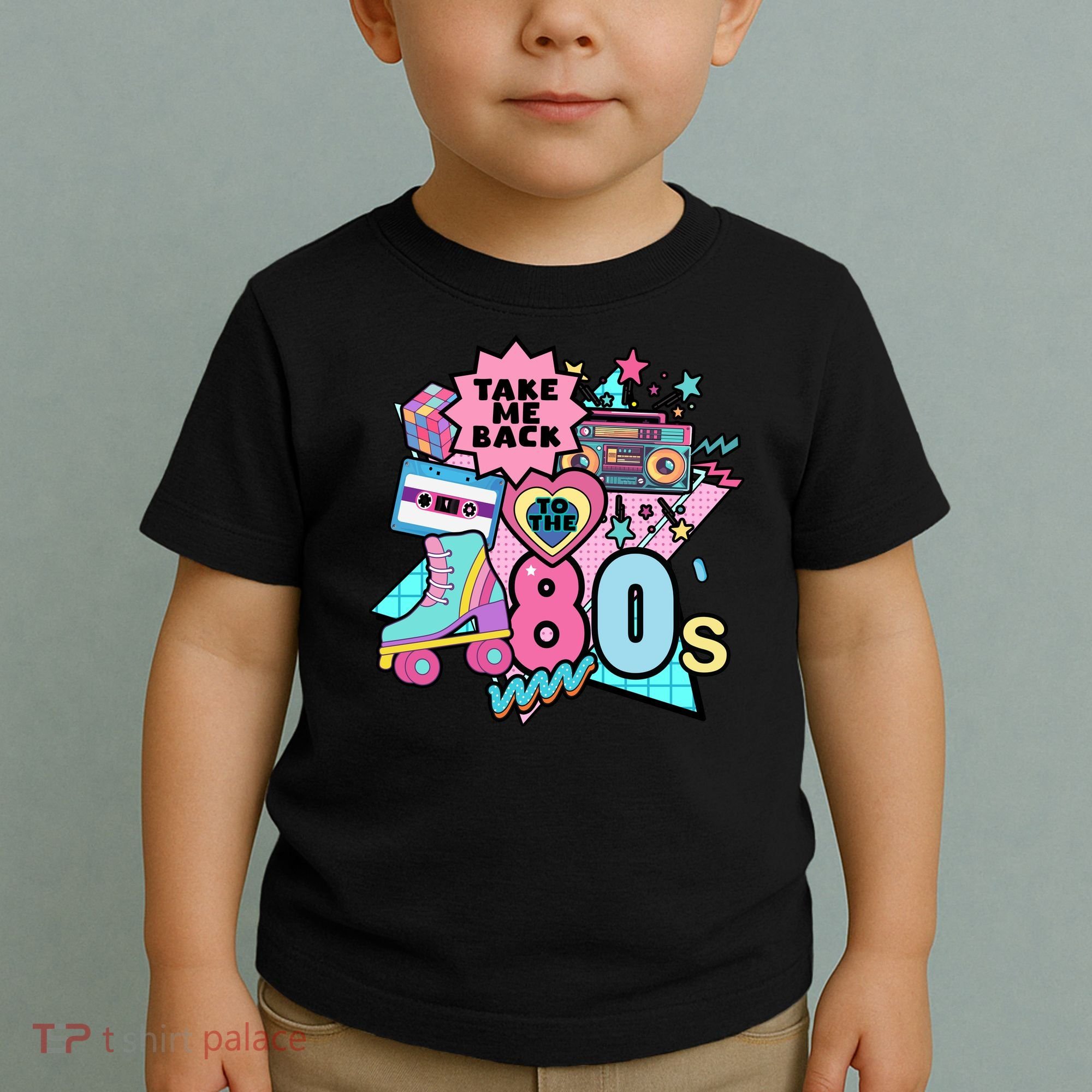 Take Me Back To The 80s Retro Toddler T-Shirt