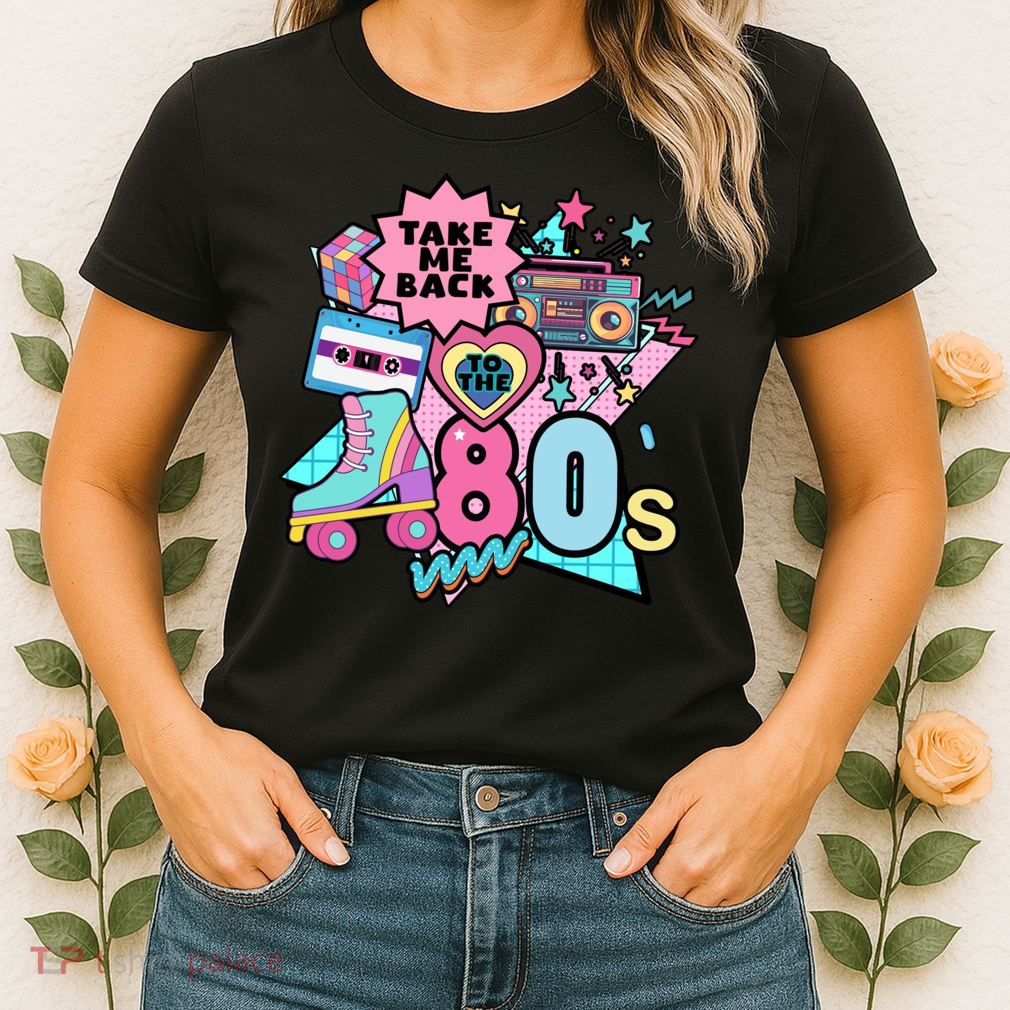 Take Me Back To The 80s Retro Women's T-Shirt