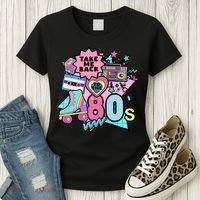 Take Me Back To The 80s Retro Women's T-Shirt thumb 3